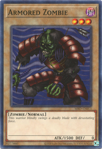 Armored Zombie (25th Anniversary) [MRD-EN013] Common