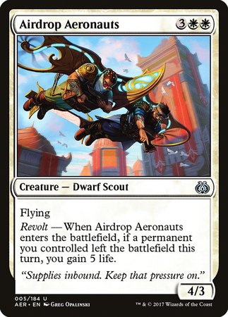 Airdrop Aeronauts [Aether Revolt] - TCG Master
