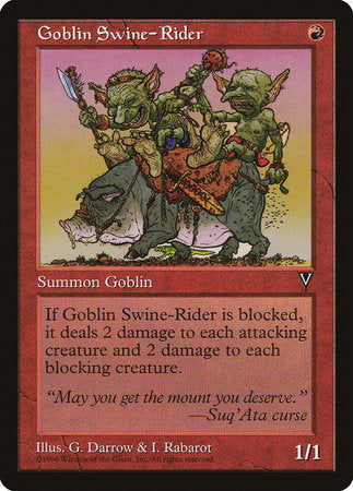 Goblin Swine-Rider [Visions] - TCG Master