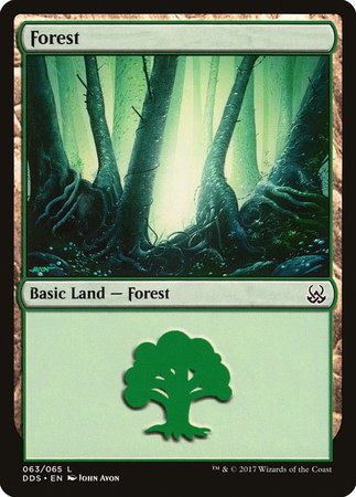 Forest (63) [Duel Decks: Mind vs. Might] - TCG Master