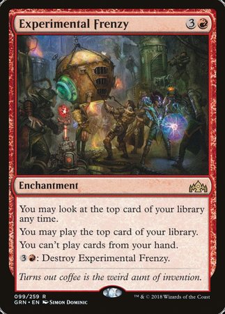 Experimental Frenzy [Guilds of Ravnica] - TCG Master
