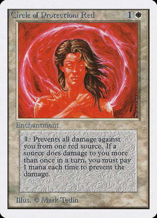 Circle of Protection: Red [Unlimited Edition] - TCG Master