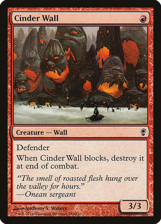 Cinder Wall [Conspiracy] - TCG Master