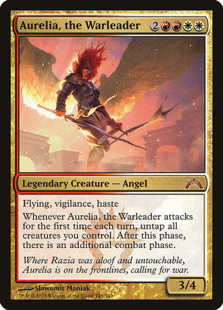 Aurelia, the Warleader [Gatecrash] - TCG Master