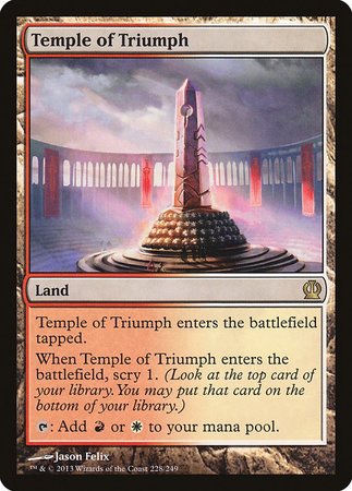 Temple of Triumph [Theros] - TCG Master