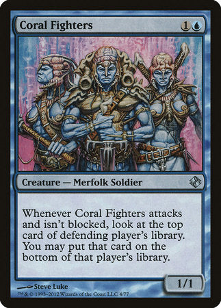 Coral Fighters [Duel Decks: Venser vs. Koth] - TCG Master
