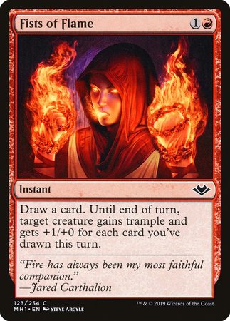 Fists of Flame [Modern Horizons] - TCG Master