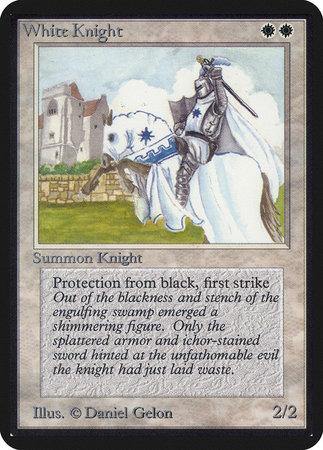 White Knight [Limited Edition Alpha] - TCG Master
