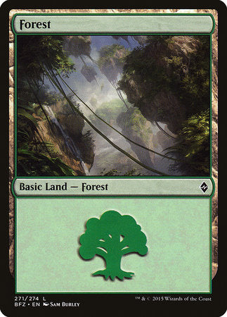 Forest (271) [Battle for Zendikar] - TCG Master