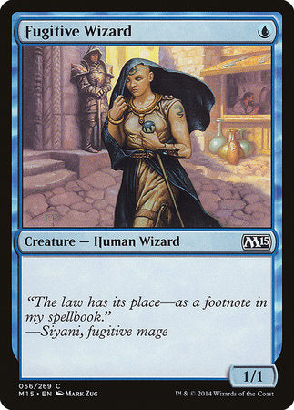 Fugitive Wizard [Magic 2015] - TCG Master