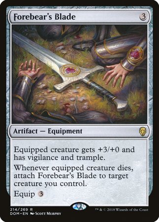 Forebear's Blade [Dominaria] - TCG Master