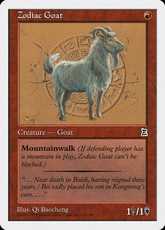 Zodiac Goat [Portal Three Kingdoms] - TCG Master
