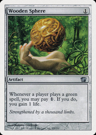 Wooden Sphere [Eighth Edition] - TCG Master