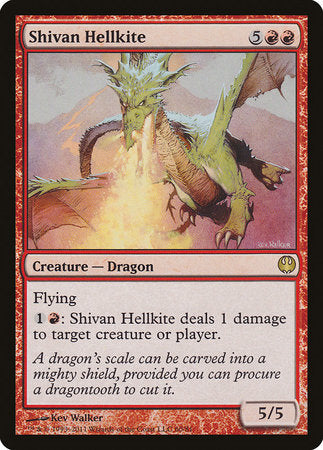 Shivan Hellkite [Duel Decks: Knights vs. Dragons] - TCG Master