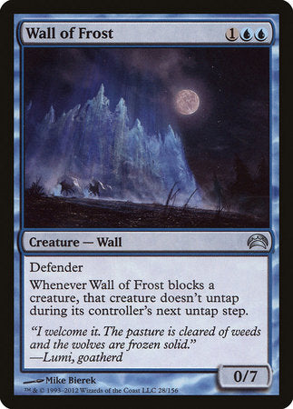 Wall of Frost [Planechase 2012] - TCG Master