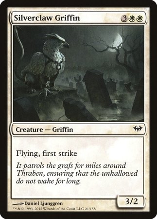 Silverclaw Griffin [Dark Ascension] - TCG Master