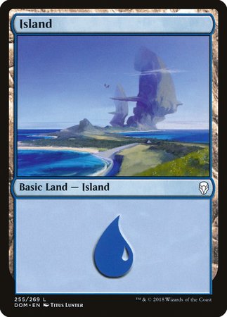 Island (255) [Dominaria] - TCG Master