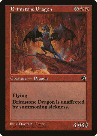 Brimstone Dragon [Portal Second Age] - TCG Master