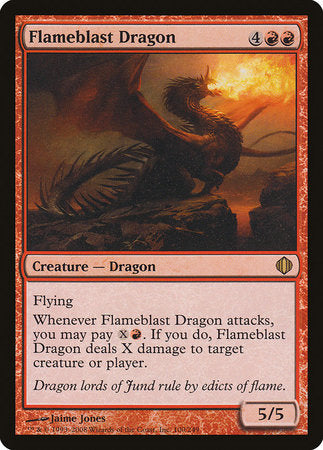 Flameblast Dragon [Shards of Alara] - TCG Master