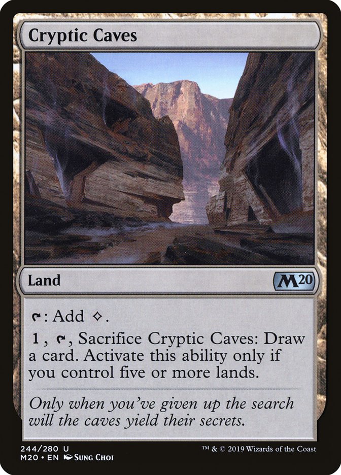 Cryptic Caves [Core Set 2020] - TCG Master
