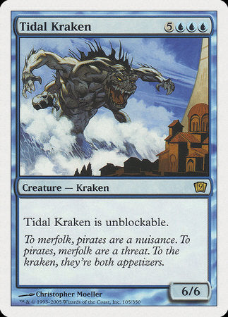 Tidal Kraken [Ninth Edition] - TCG Master
