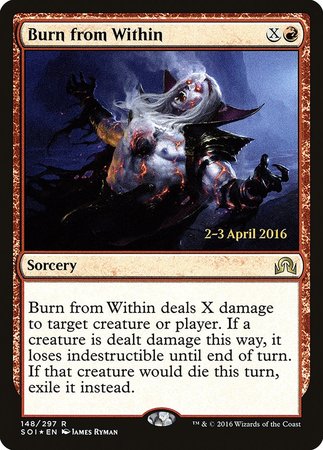 Burn from Within [Shadows over Innistrad Promos] - TCG Master