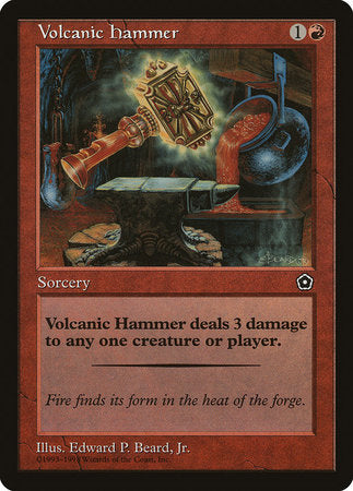 Volcanic Hammer [Portal Second Age] - TCG Master