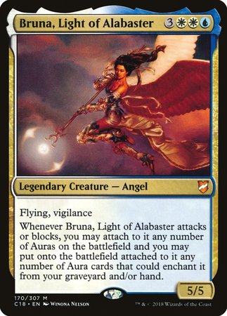 Bruna, Light of Alabaster [Commander 2018] - TCG Master