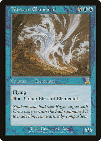 Blizzard Elemental [Urza's Destiny] - TCG Master