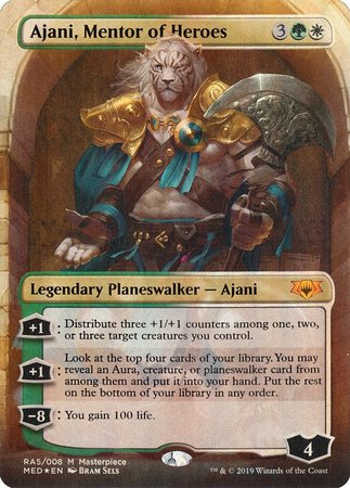 Ajani, Mentor of Heroes [Mythic Edition] - TCG Master