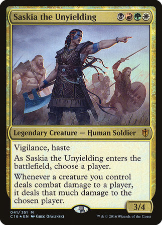 Saskia the Unyielding [Commander 2016] - TCG Master