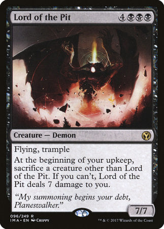 Lord of the Pit [Iconic Masters] - TCG Master
