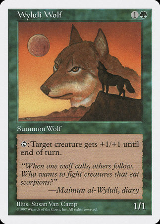 Wyluli Wolf [Fifth Edition] - TCG Master