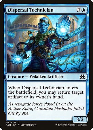 Dispersal Technician [Aether Revolt] - TCG Master
