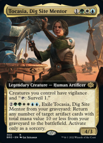 Tocasia, Dig Site Mentor (Extended Art) [The Brothers' War]