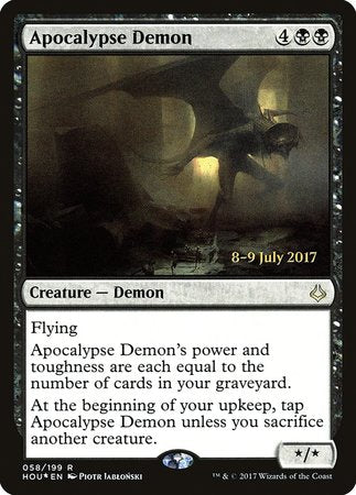 Apocalypse Demon [Hour of Devastation Promos] - TCG Master