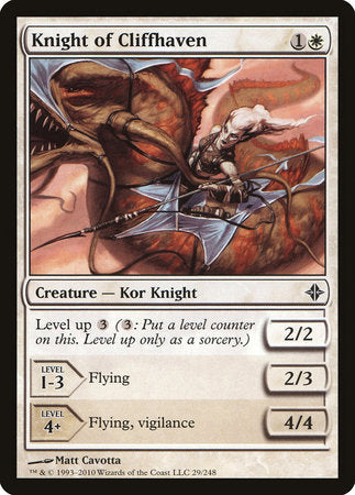 Knight of Cliffhaven [Rise of the Eldrazi] - TCG Master