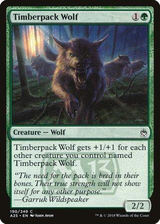Timberpack Wolf [Masters 25] - TCG Master
