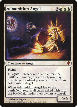 Admonition Angel [Worldwake] - TCG Master
