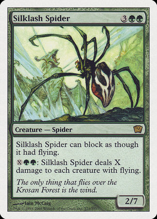 Silklash Spider [Ninth Edition] - TCG Master