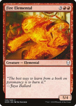Fire Elemental [Dominaria] - TCG Master