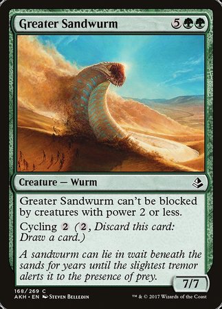 Greater Sandwurm [Amonkhet] - TCG Master