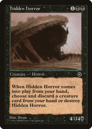 Hidden Horror [Portal Second Age] - TCG Master