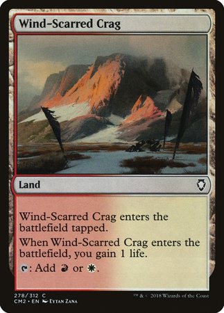 Wind-Scarred Crag [Commander Anthology Volume II] - TCG Master
