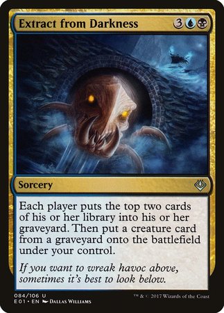 Extract from Darkness [Archenemy: Nicol Bolas] - TCG Master
