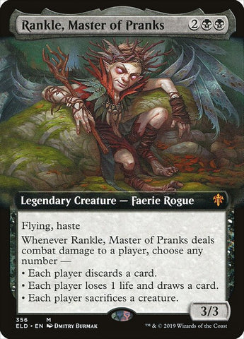 Rankle, Master of Pranks (Extended Art) [Throne of Eldraine] - TCG Master