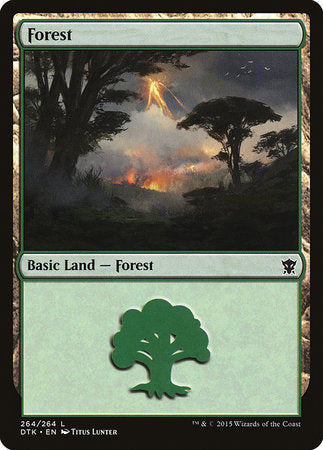 Forest (264) [Dragons of Tarkir] - TCG Master