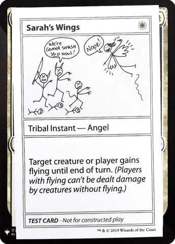 Sarah's Wings [Mystery Booster Playtest Cards] - TCG Master
