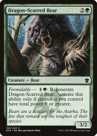 Dragon-Scarred Bear [Dragons of Tarkir] - TCG Master