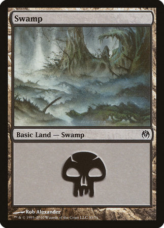 Swamp (33) [Duel Decks: Phyrexia vs. the Coalition] - TCG Master